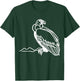 Andean Condor Line Art Birdwatcher T-Shirt - T-Shirt | Forest