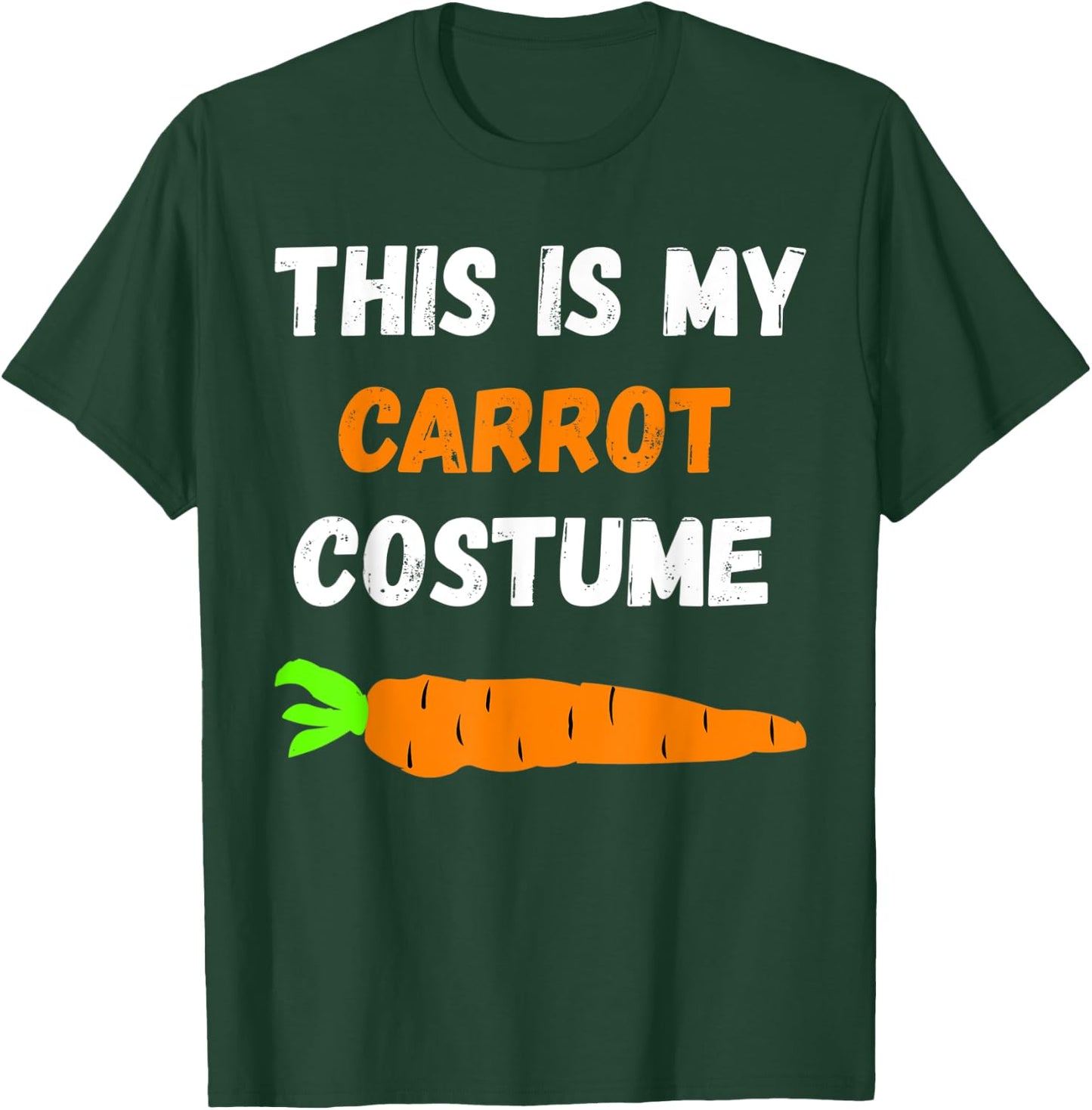 This Is My Carrot Costume Vegetables Organic Food T-Shirt - T-Shirt | Forest