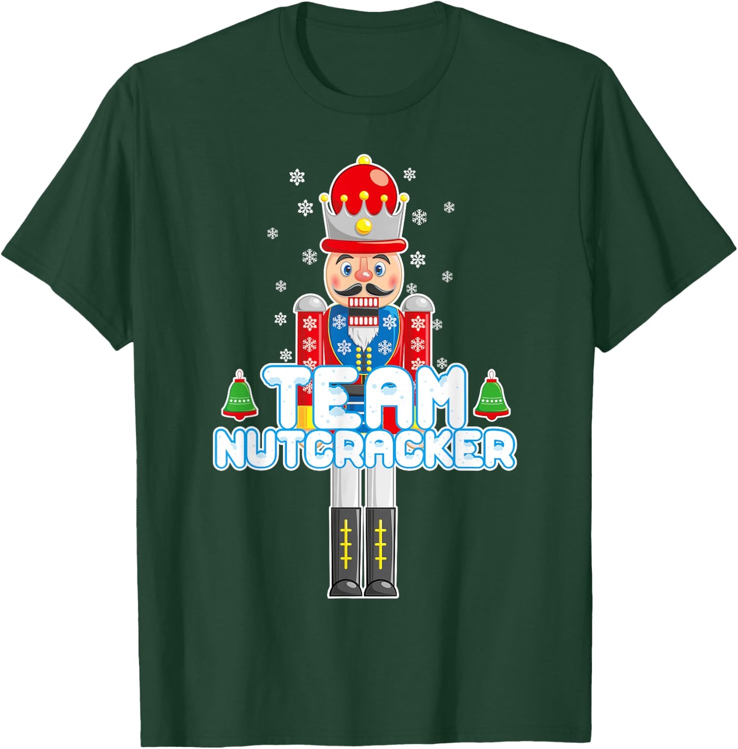 Team Nutcracker Ballet Christmas Cute Funny T Shirt T-Shirt - T-Shirt | Forest
