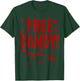Free Candy Trick or Treat Scary Bloody Halloween Costume T-Shirt - T-Shirt | Forest