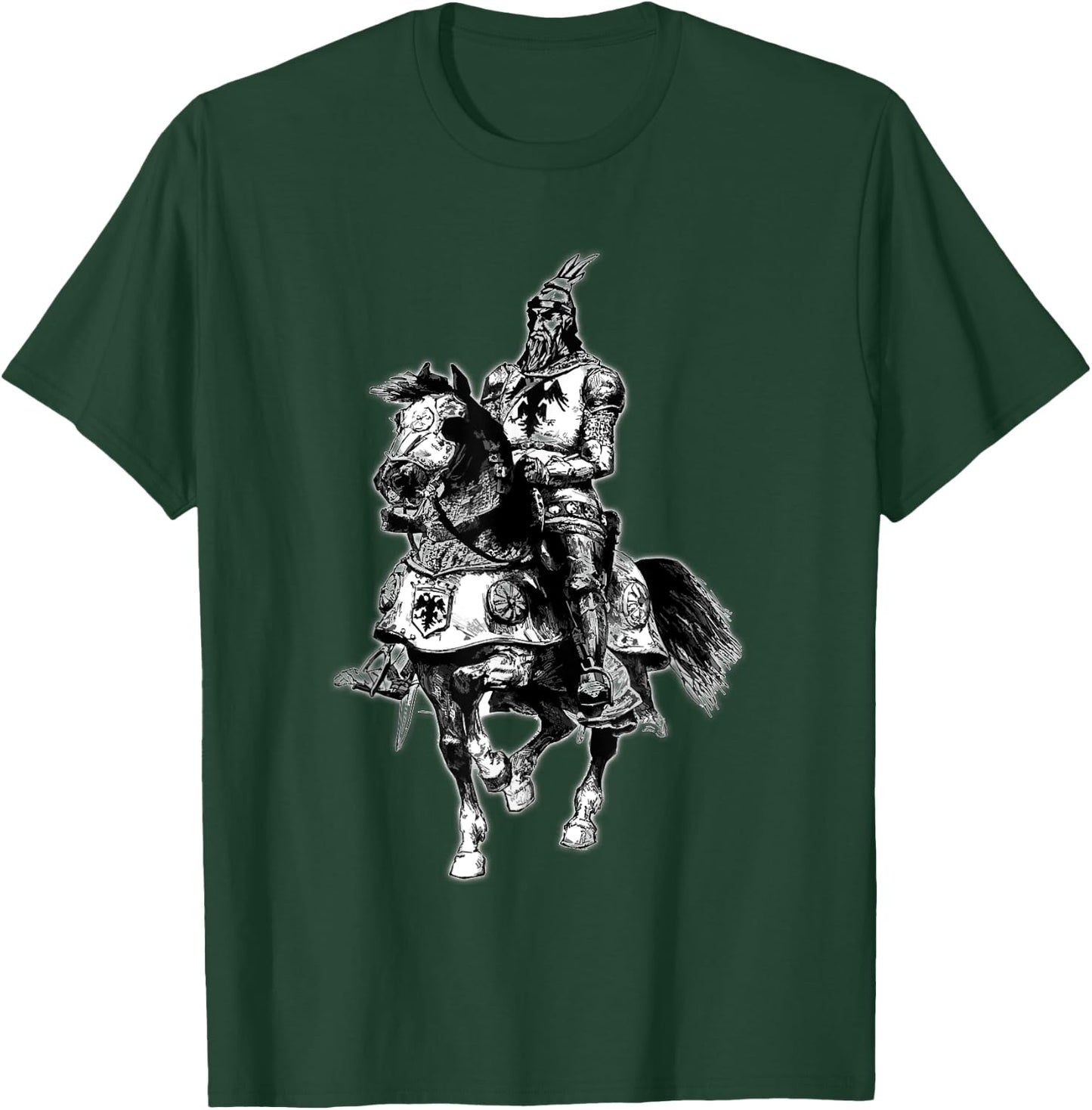 Albanian Albanian Eagle Grunge Skanderbeg T-Shirt - T-Shirt | Forest