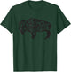 Buffalo Roam T-Shirt - T-Shirt | Forest