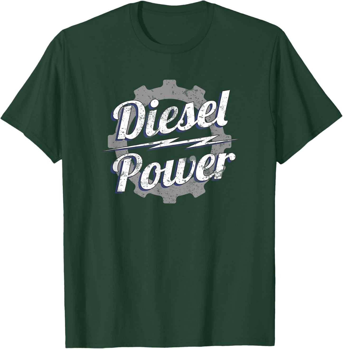 Diesel Power Cog Turbo Diesels Trucks Roll Coal Gift T-Shirt - T-Shirt | Forest