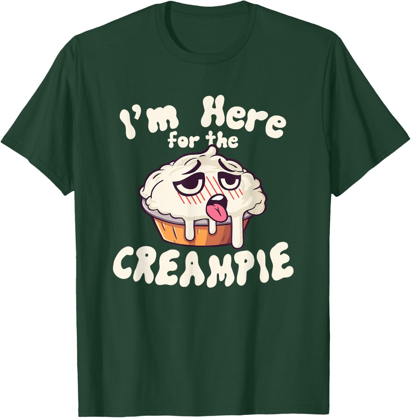 Funny Dating and Dirty Words Game, Naughty Creampie, lewd T-Shirt - T-Shirt | Forest