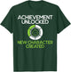 Character Created New Dad Pregnancy Announcement Gamer T-Shirt - T-Shirt | Forest