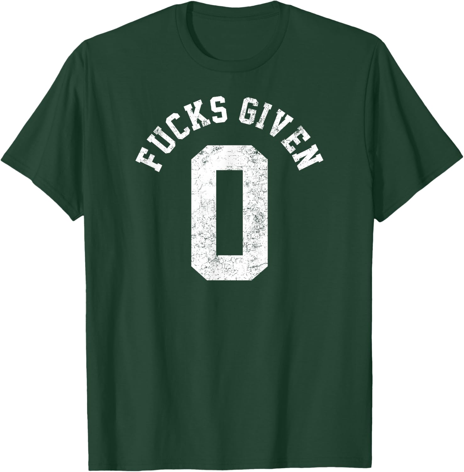 Zero Fucks Givens Sarcastic Funny Joke Men Women T-Shirt - T-Shirt | Forest