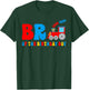Bro Brother Of The Birthday Boy Kid Matching Train Family T-Shirt - T-Shirt | Forest