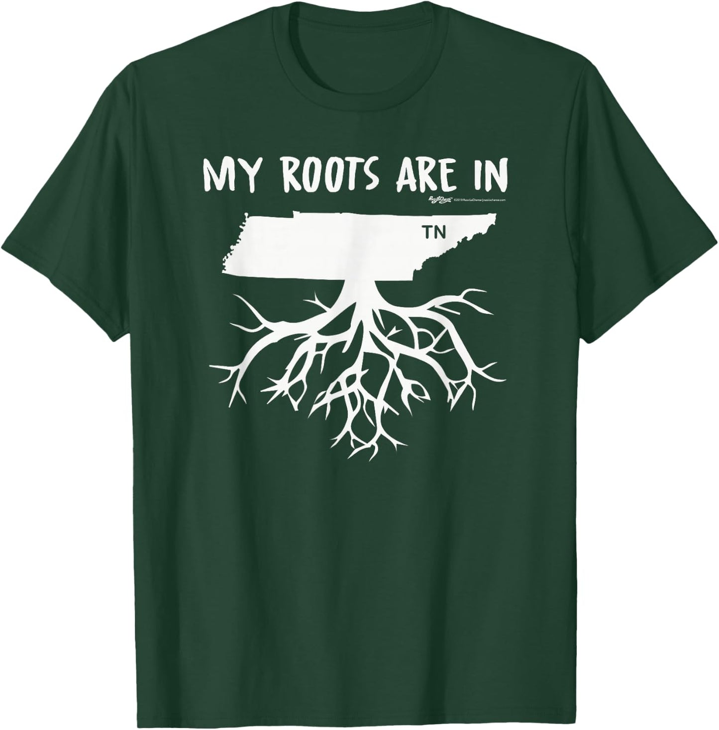 My Roots Are In Tennessee State T-Shirt - T-Shirt | Forest