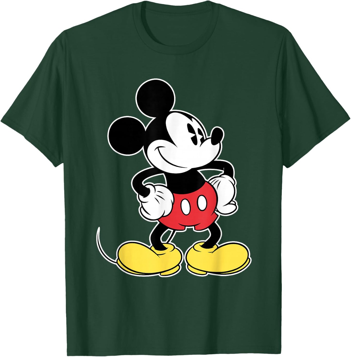 Disney - Classic Mickey Mouse T-Shirt - T-Shirt | Forest