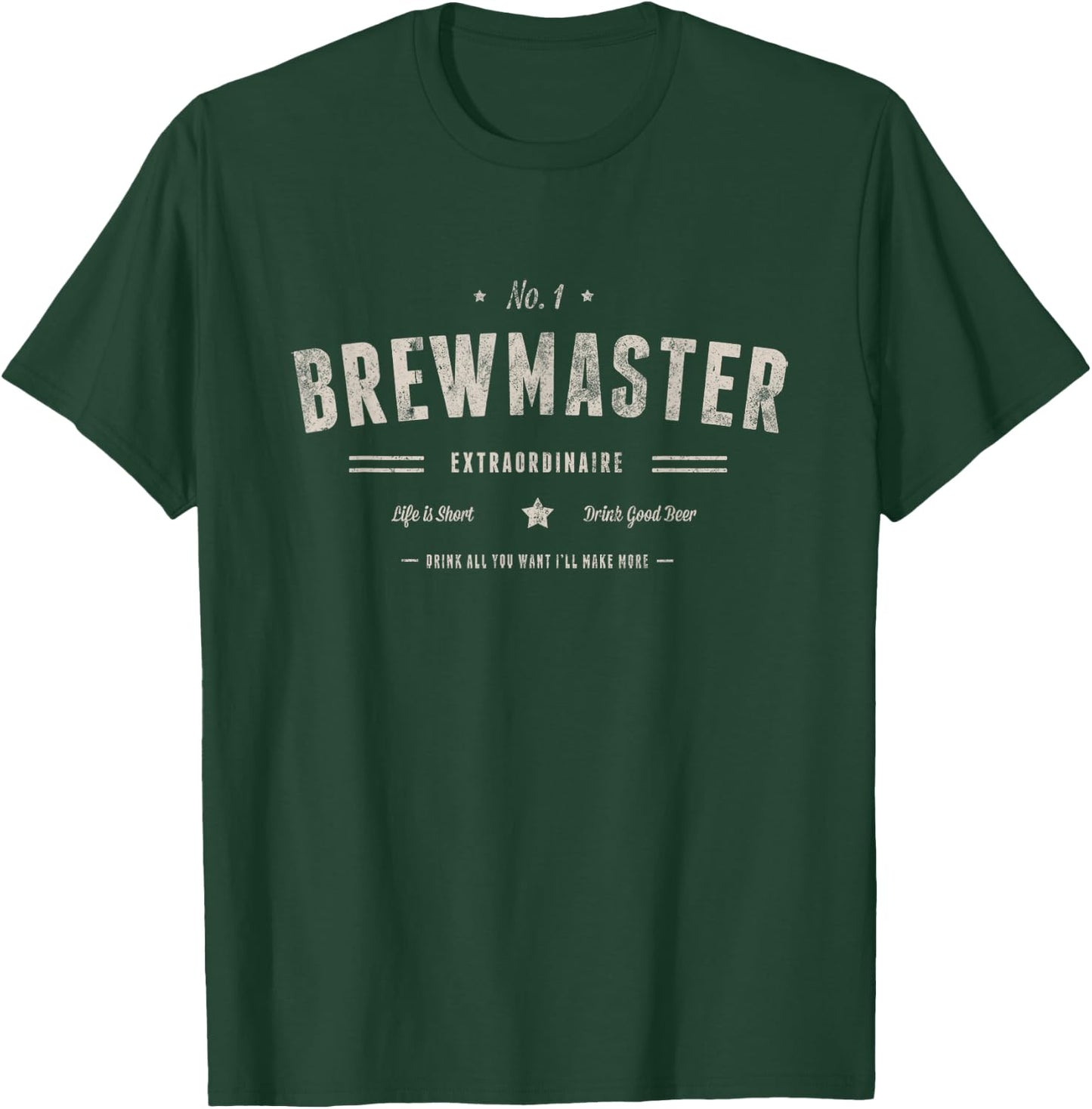 Brewmaster Brewery Beer Brewing Gift T-Shirt - T-Shirt | Forest