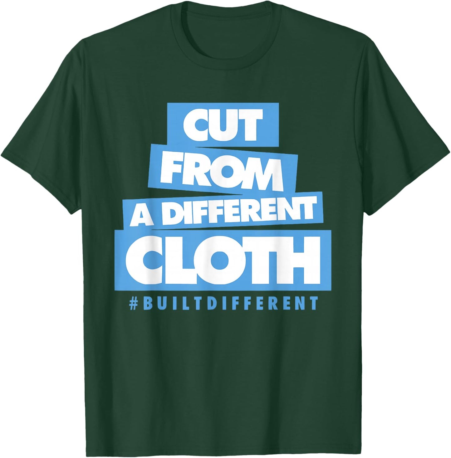 University Blue Black White Match T-Shirt - T-Shirt | Forest