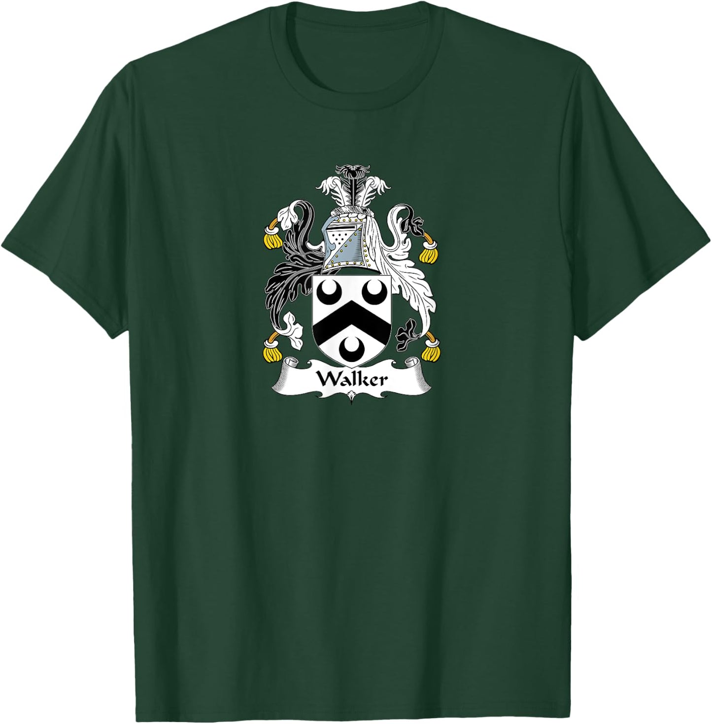 Walker Coat of Arms - Family Crest Shirt T-Shirt - T-Shirt | Forest