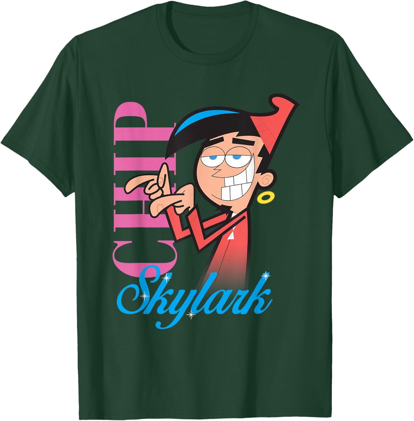 The Fairly Oddparents Chip Skylark Classic R&B Cover T-Shirt - T-Shirt | Forest