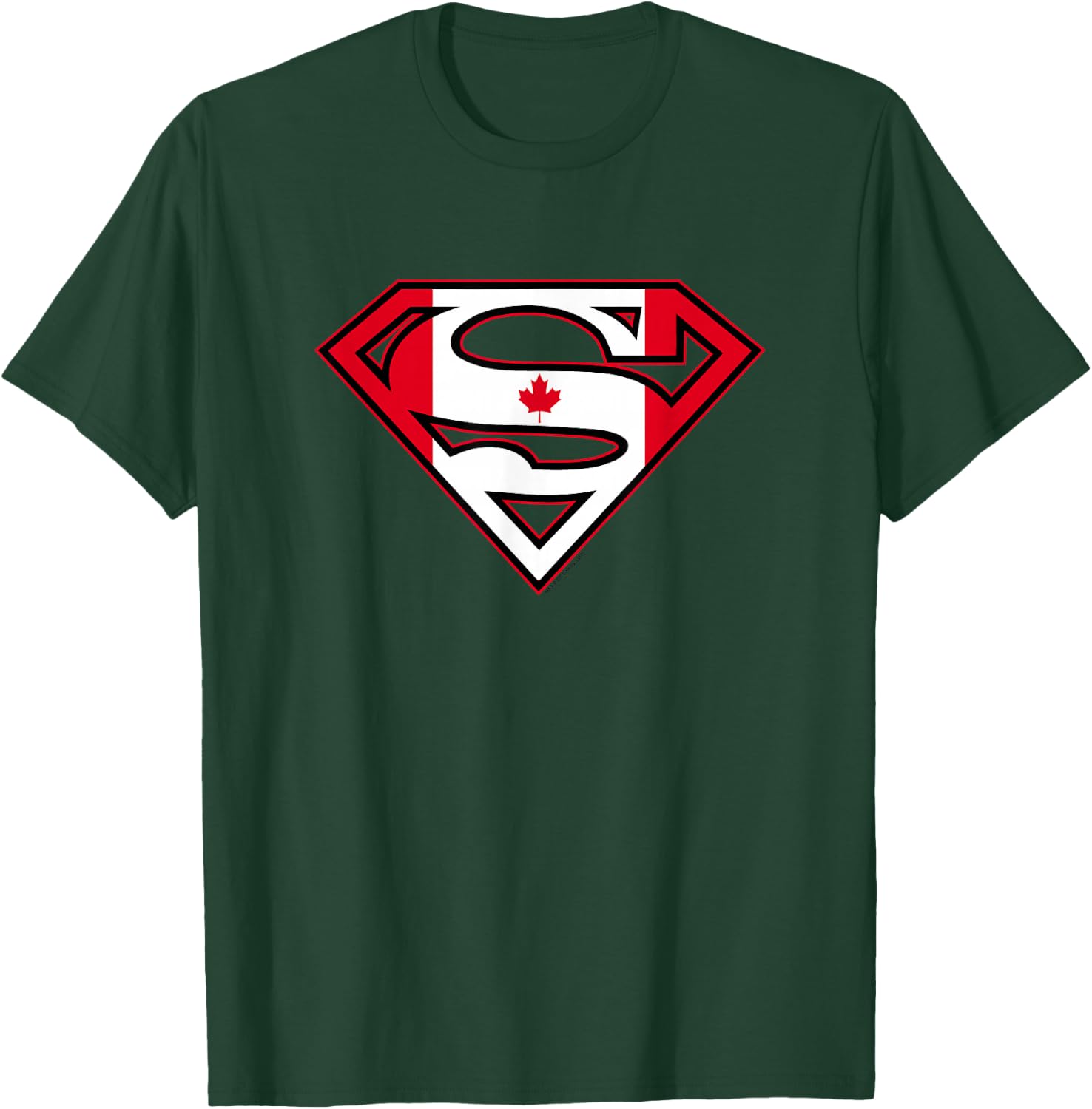 Superman Canadian Shield T-Shirt - T-Shirt | Forest