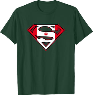 Superman Canadian Shield T-Shirt - T-Shirt | Forest