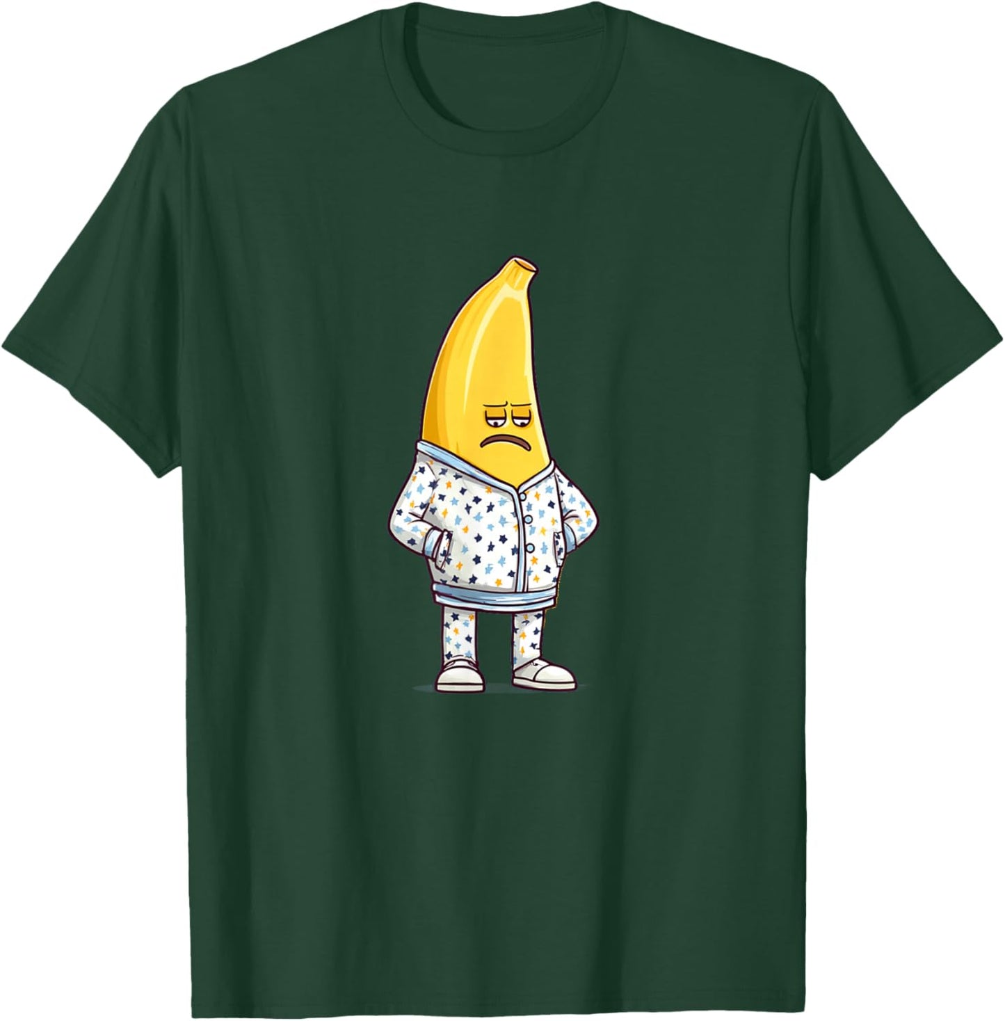 Sleep Banana Face in Pajama for Boys and Girls T-Shirt - T-Shirt | Forest