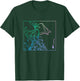 Lilies Japanese Art Print Hokusai Woodblock Japanese Art T-Shirt - T-Shirt | Forest