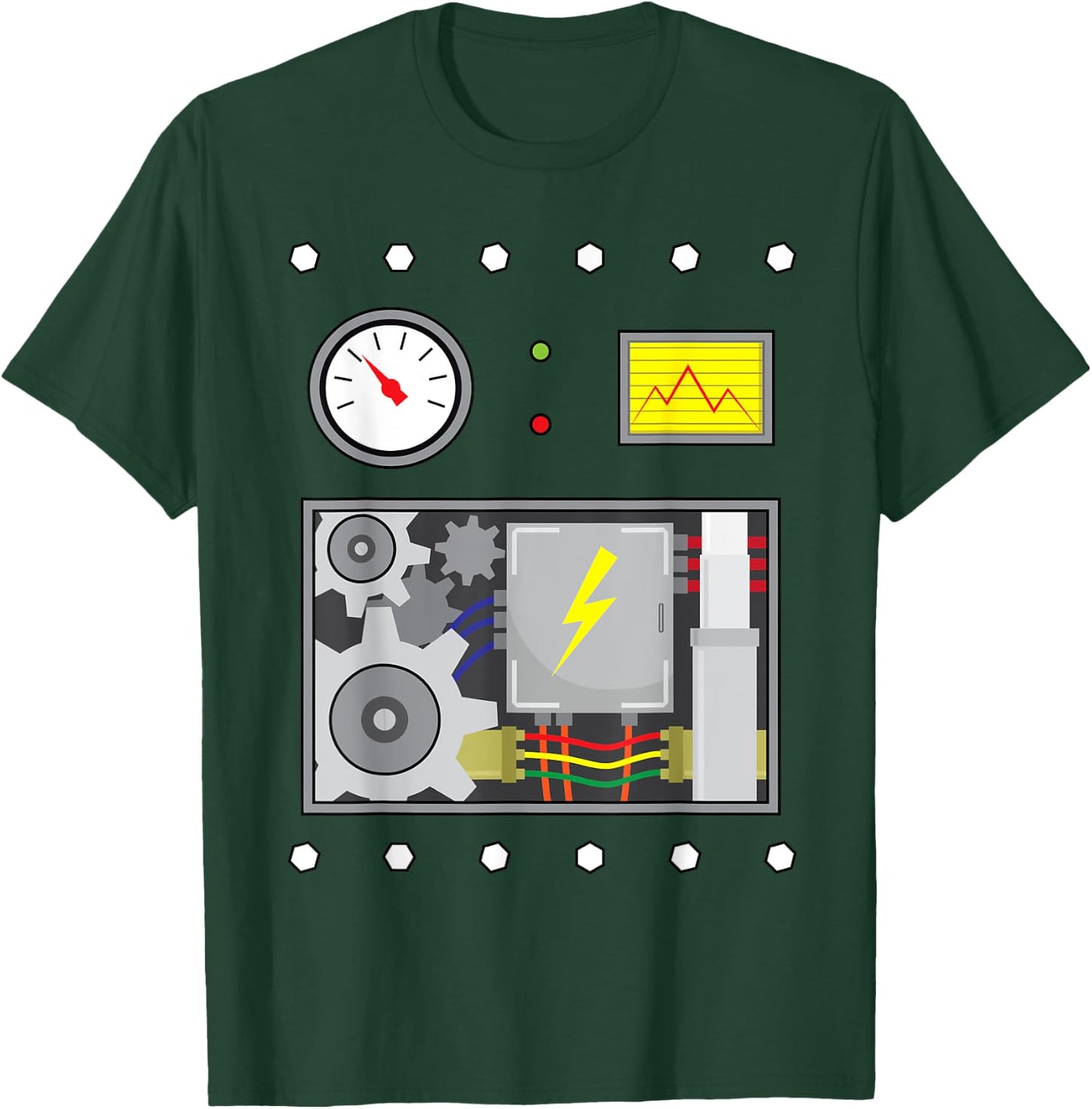 Robot Costume Halloween For Robot Fans, Men, Kids T-Shirt - T-Shirt | Forest