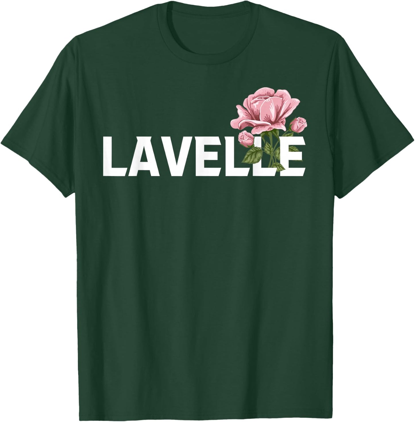 Lavelle and Rose Flower T-Shirt - T-Shirt | Forest