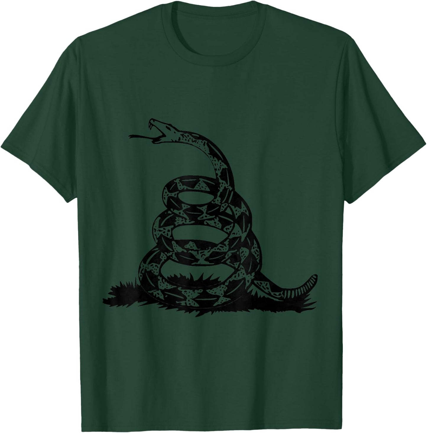 Gadsden Charcoal T-Shirt - T-Shirt | Forest