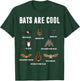 Bats Are Cool | Learning Science Is Fun For Kids T-Shirt - T-Shirt | Forest