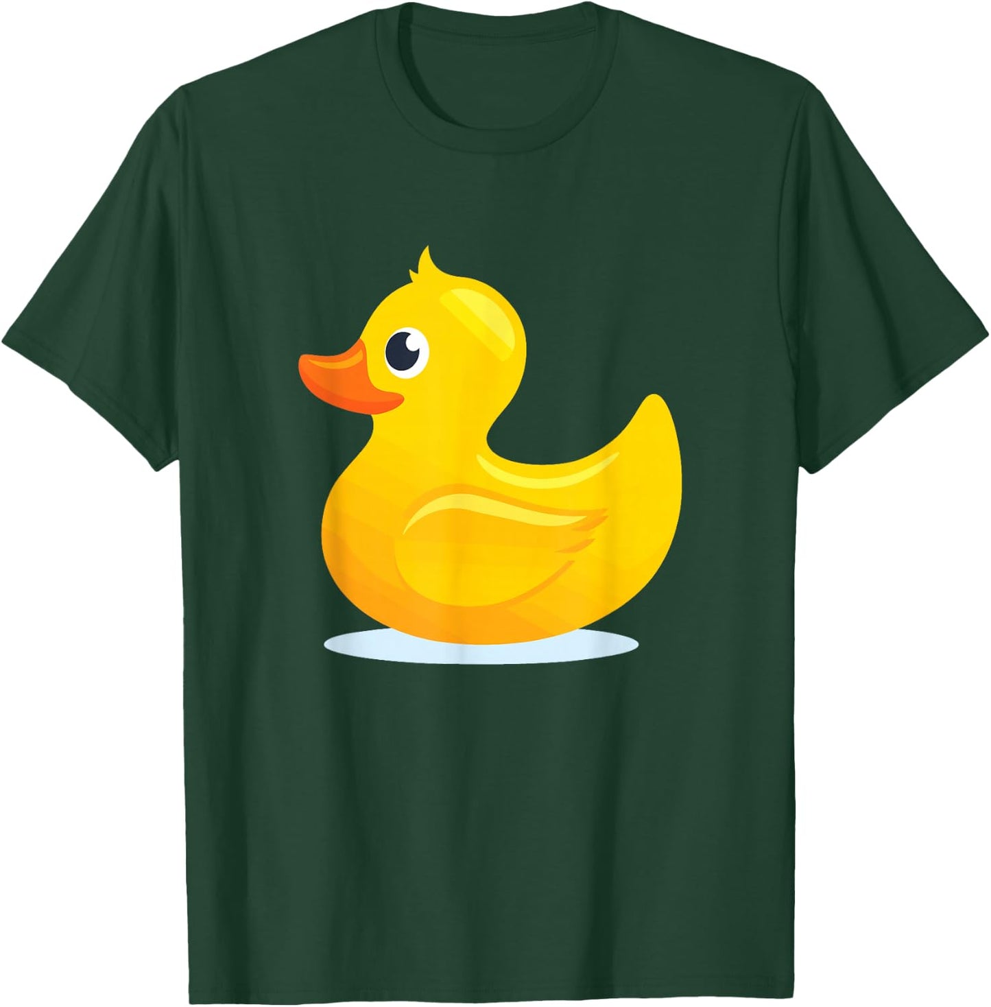 Duck Yelllow Cute Duckie Great for Kids T-Shirt - T-Shirt | Forest