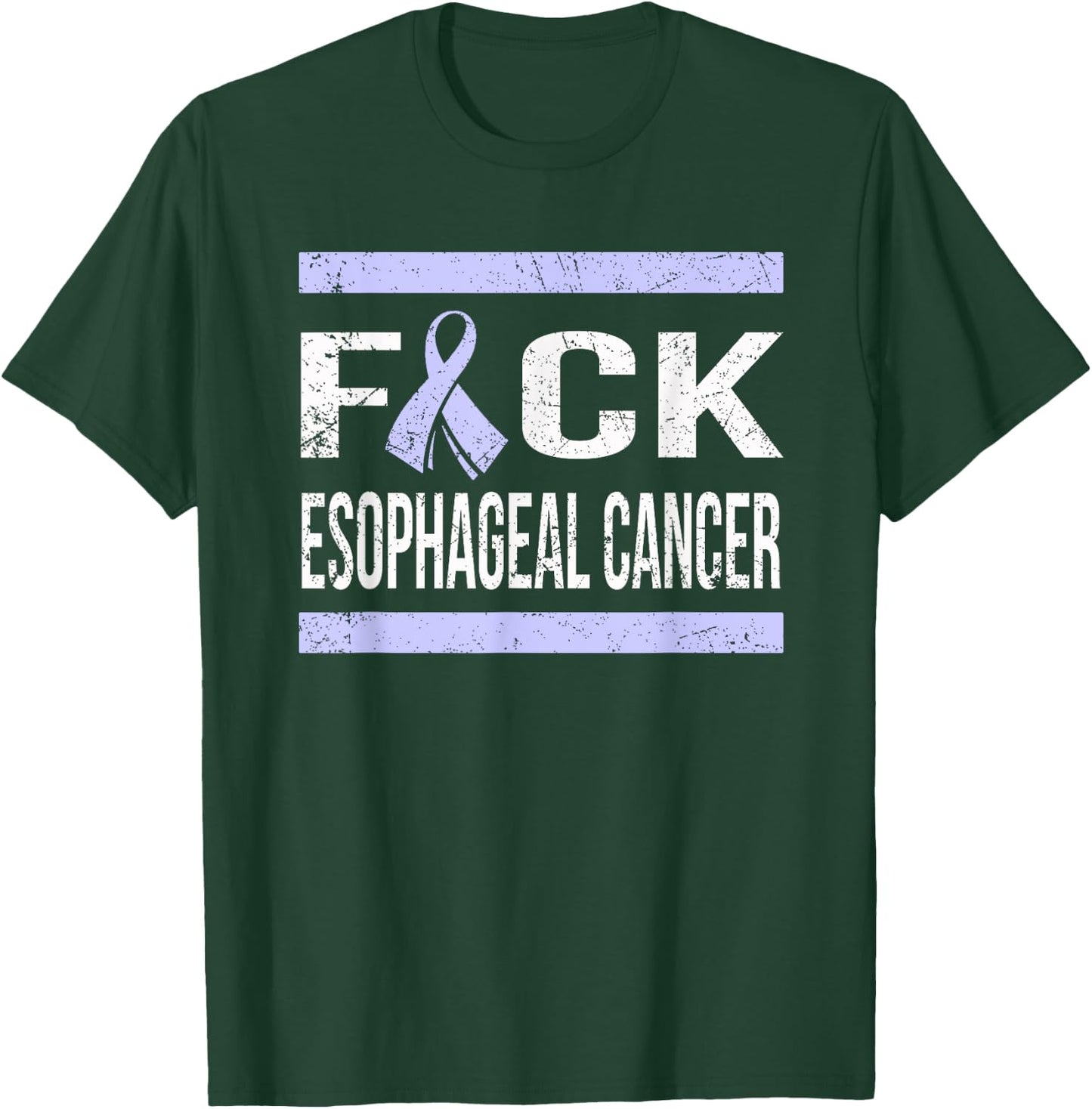 Support Esophageal Cancer awareness t shirt T-Shirt - T-Shirt | Forest