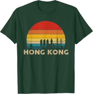 Vintage Hong Kong - Hong Kong Souvenir T Shirt T-Shirt - T-Shirt | Forest