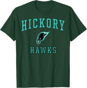 Hickory High School Hawks C1 T-Shirt - T-Shirt | Forest