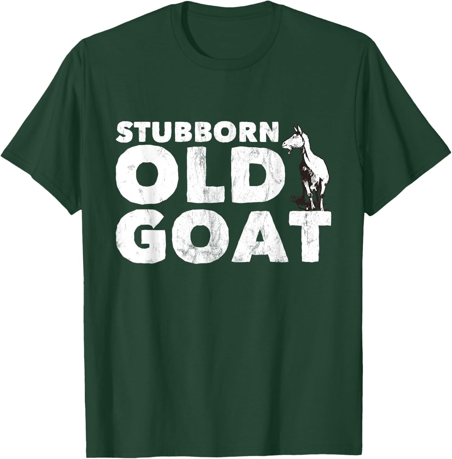 Stubborn Old Goat T-Shirt - T-Shirt | Forest