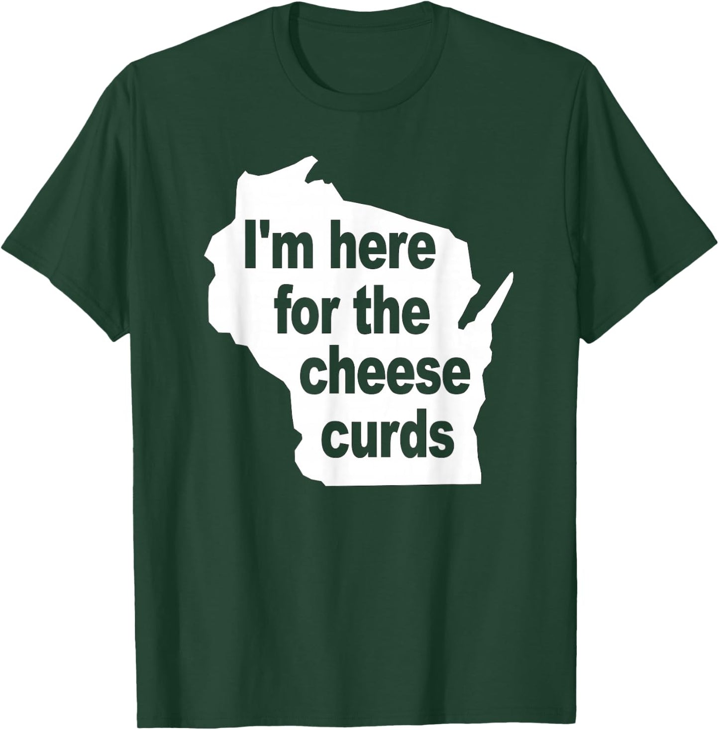 Wisconsin Cheese Curds T-Shirt - T-Shirt | Forest
