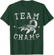 Vintage Team Champ Lake Champlain Monster Distressed T-Shirt - T-Shirt | Forest