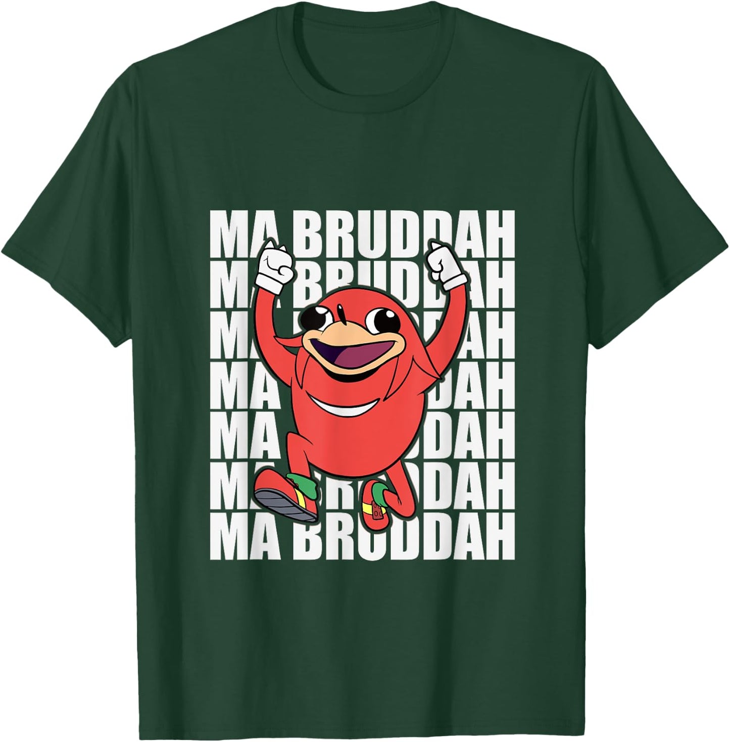 Ugandan Shirt Meme Warrior Tribe VR Ma Bruddah Funny T-Shirt - T-Shirt | Forest