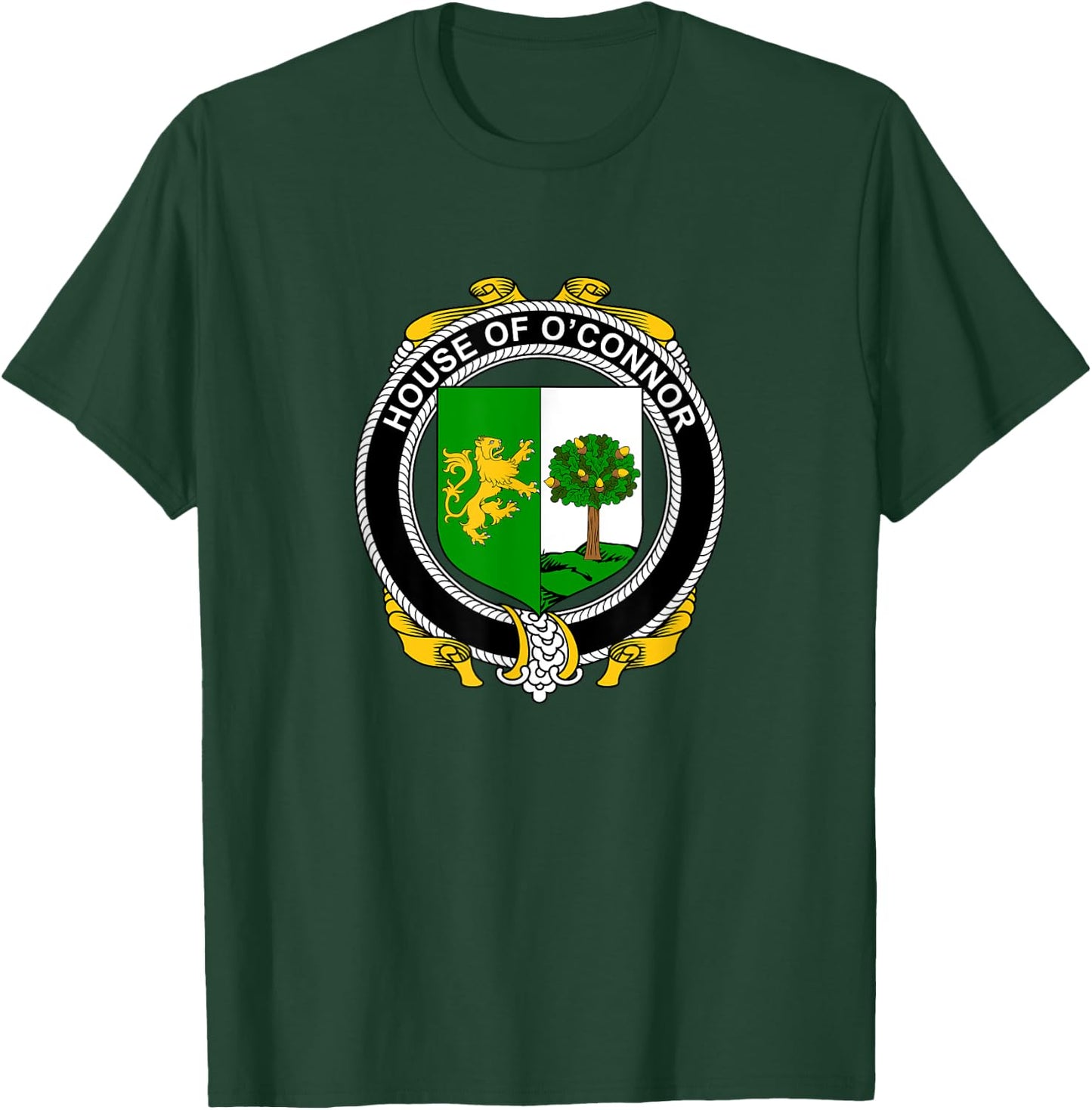 O'Connor Coat of Arms - Family Crest T-Shirt - T-Shirt | Forest