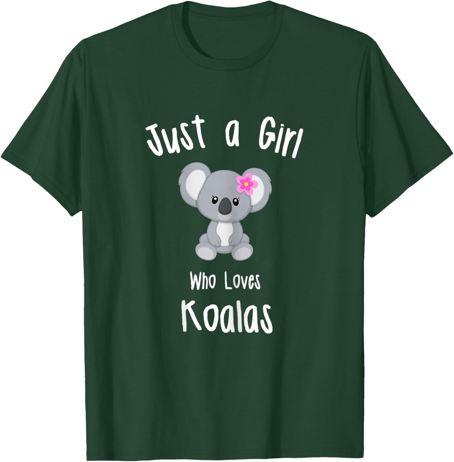 Koala Shirt for Girls | Koala T-Shirt - T-Shirt | Forest