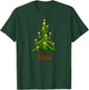 Lighted Christmas Tree Winter Holiday T-Shirt - T-Shirt | Forest