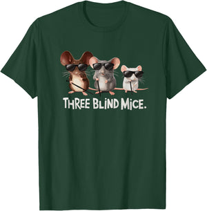 Three Blind Mice Nursery Rhyme Halloween Costume T-Shirt - T-Shirt | Forest