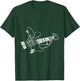 Bass Guitar Player Music Guitarist Musician Rock T-Shirt - T-Shirt | Forest