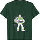 Disney Pixar Toy Story Buzz Lightyear's Signature Portrait V-Neck T-Shirt - T-Shirt | Forest