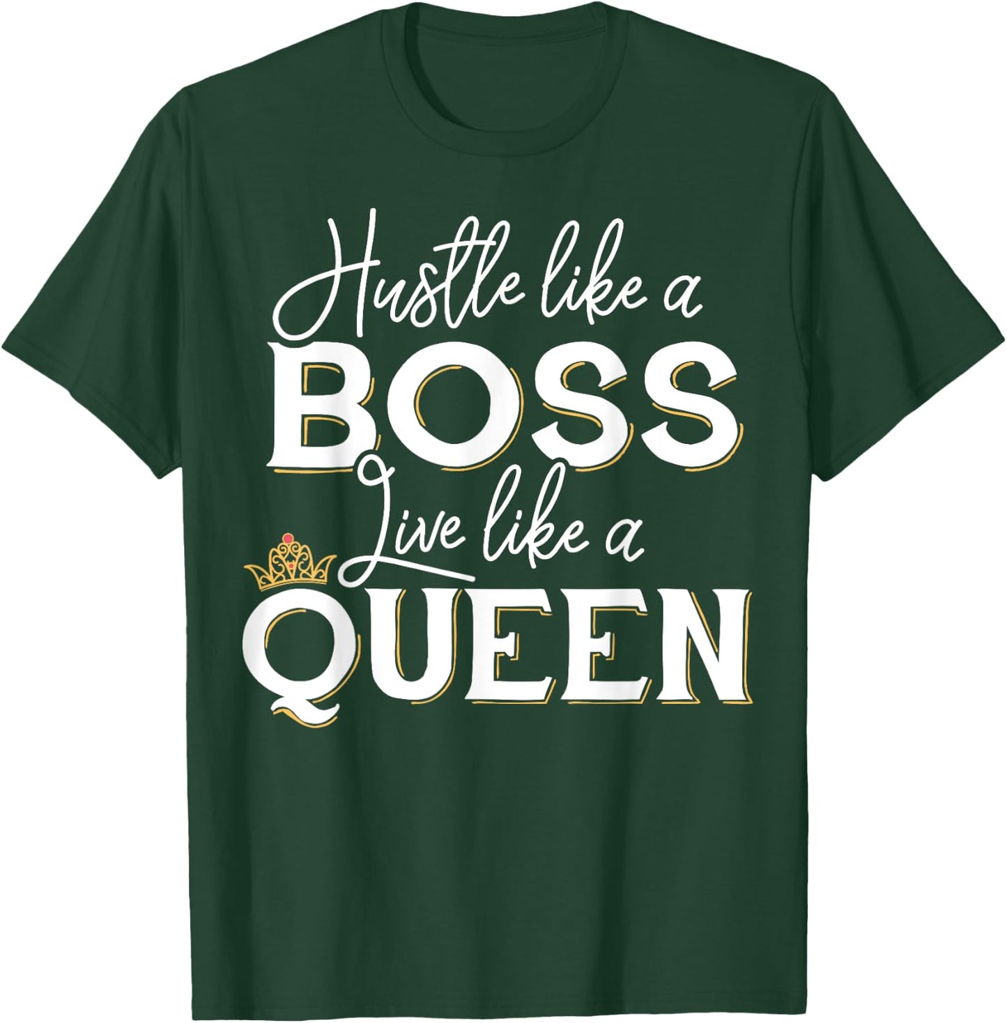 Lady Boss Shirt - Like a Boss T-Shirt - T-Shirt | Forest
