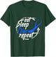 Freediving eat sleep Free dive Diving Apnea Ocean Sea T-Shirt - T-Shirt | Forest