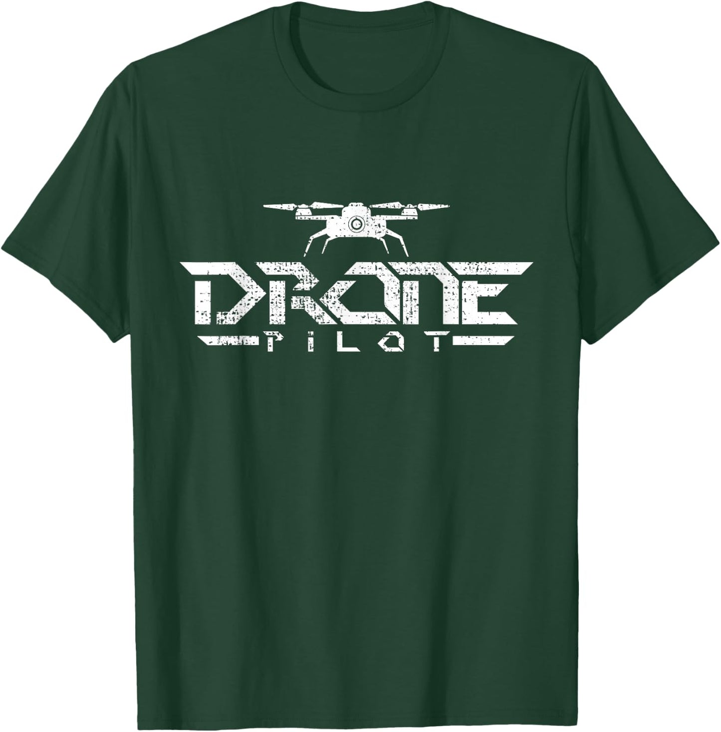 Drone Gift Quadcopter T-Shirt - T-Shirt | Forest