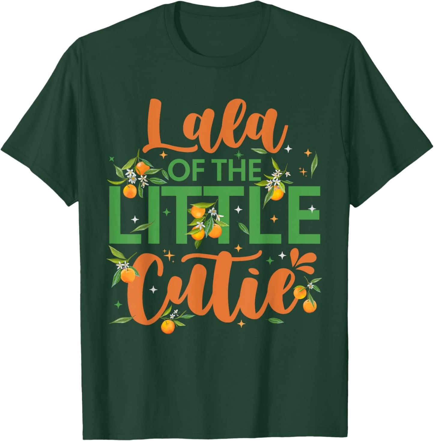 Lala Of The Little Cutie 1st Birthday Clementine Themed T-Shirt - T-Shirt | Forest