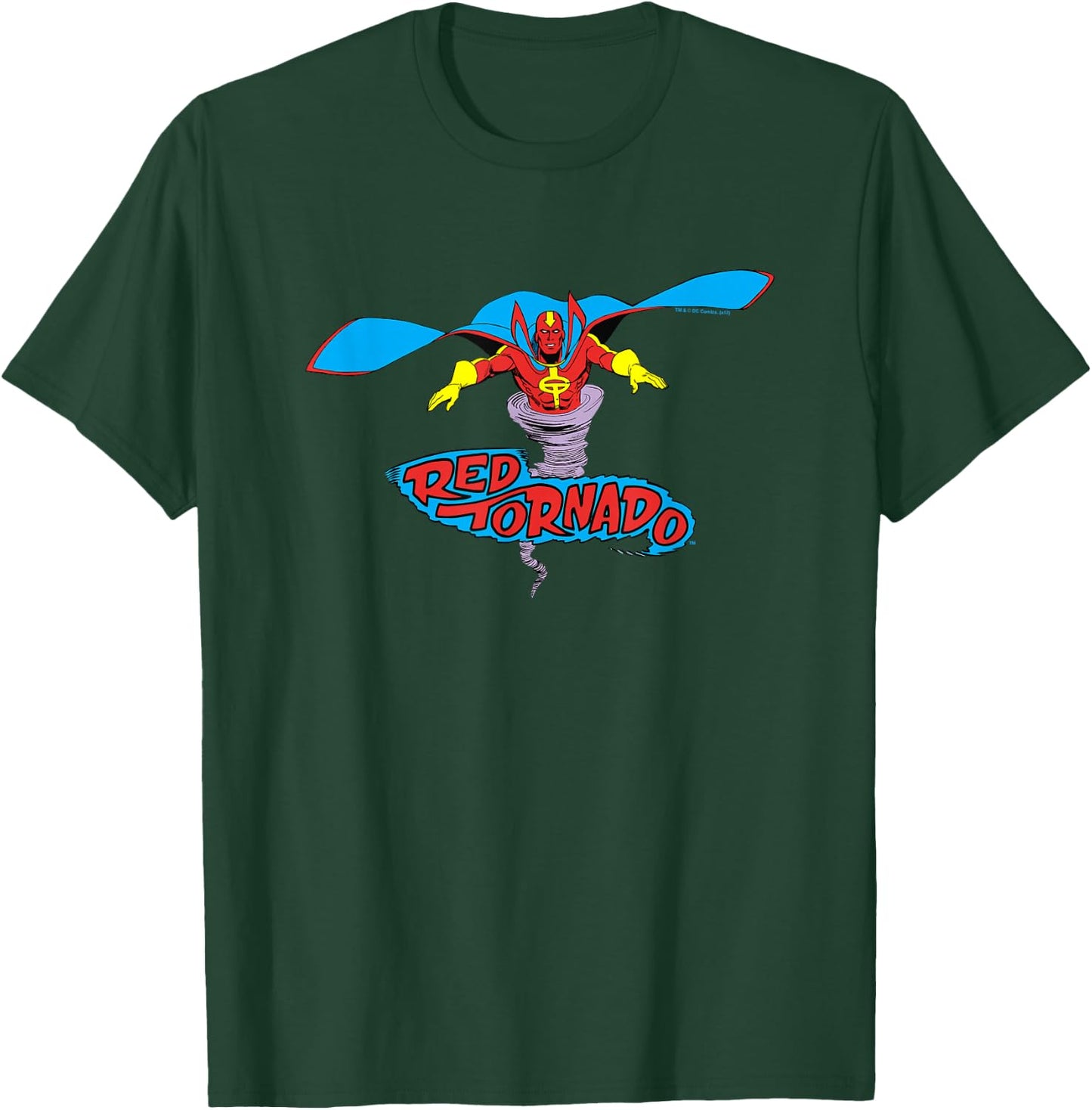 Justice League Red Tornado T-Shirt - T-Shirt | Forest