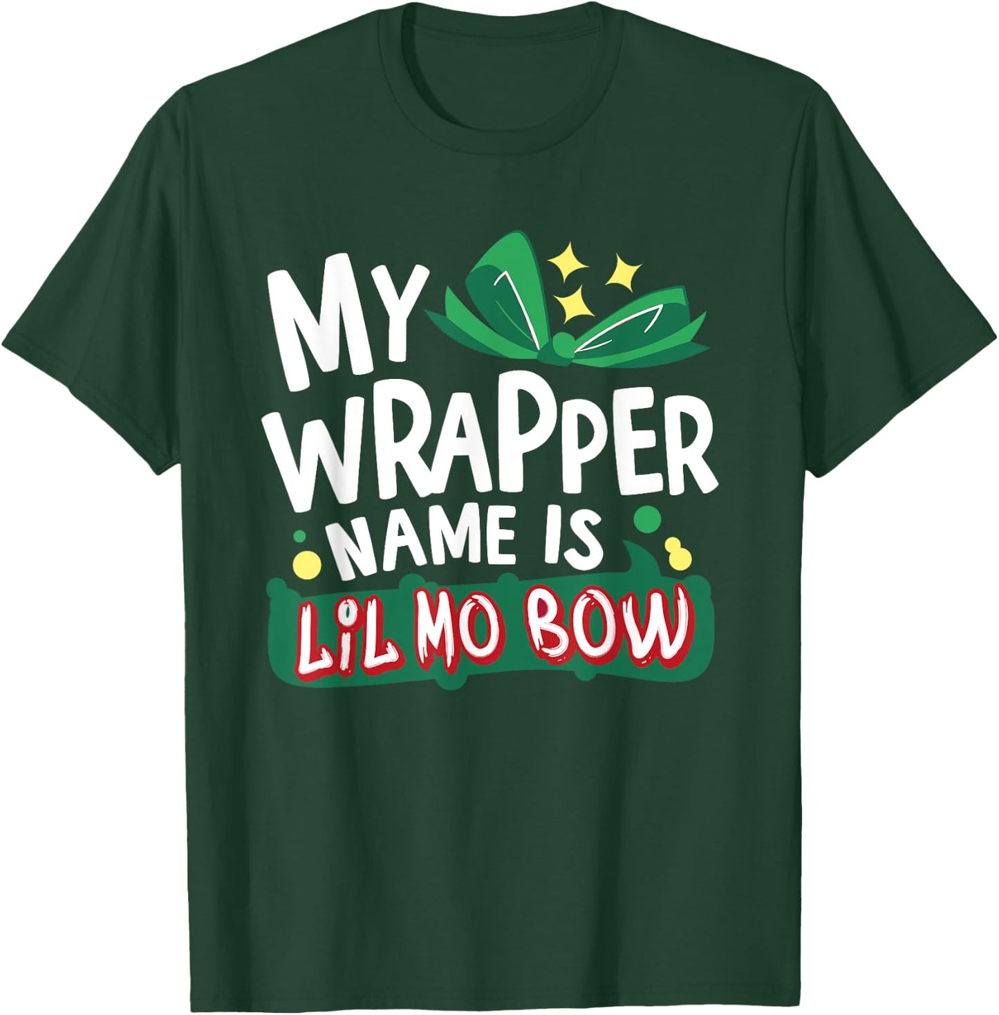 Gangsta Wrapper Christmas T-Shirt - T-Shirt | Forest