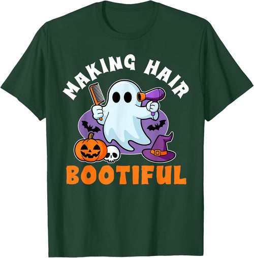 Making Hair Bootiful Funny Scary Ghost Hairdresser Halloween