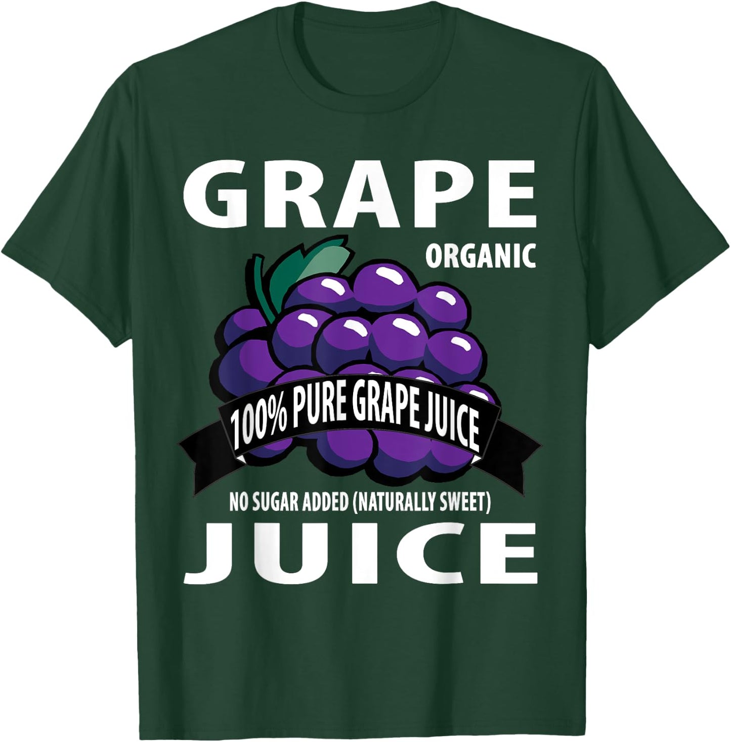 Grape Juice Box: Family Halloween Costumes for 5 people T-Shirt - T-Shirt | Forest
