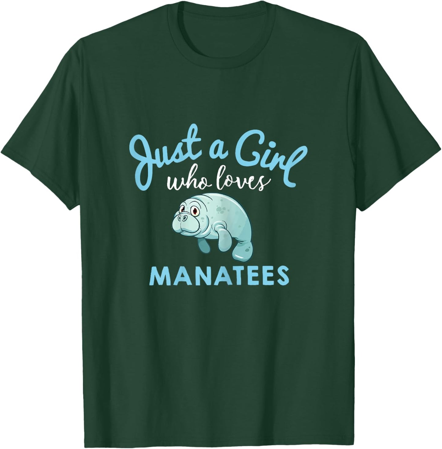 Manatee & Girls T-Shirt - T-Shirt | Forest
