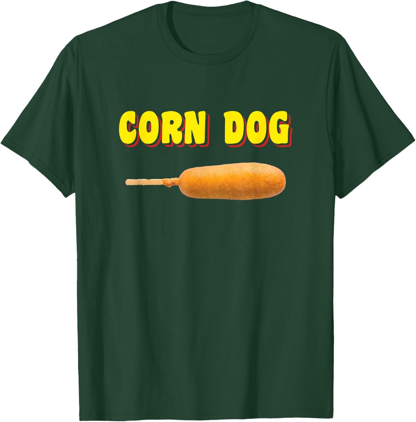 Corn Dog , Carnival Style T-Shirt - T-Shirt | Forest