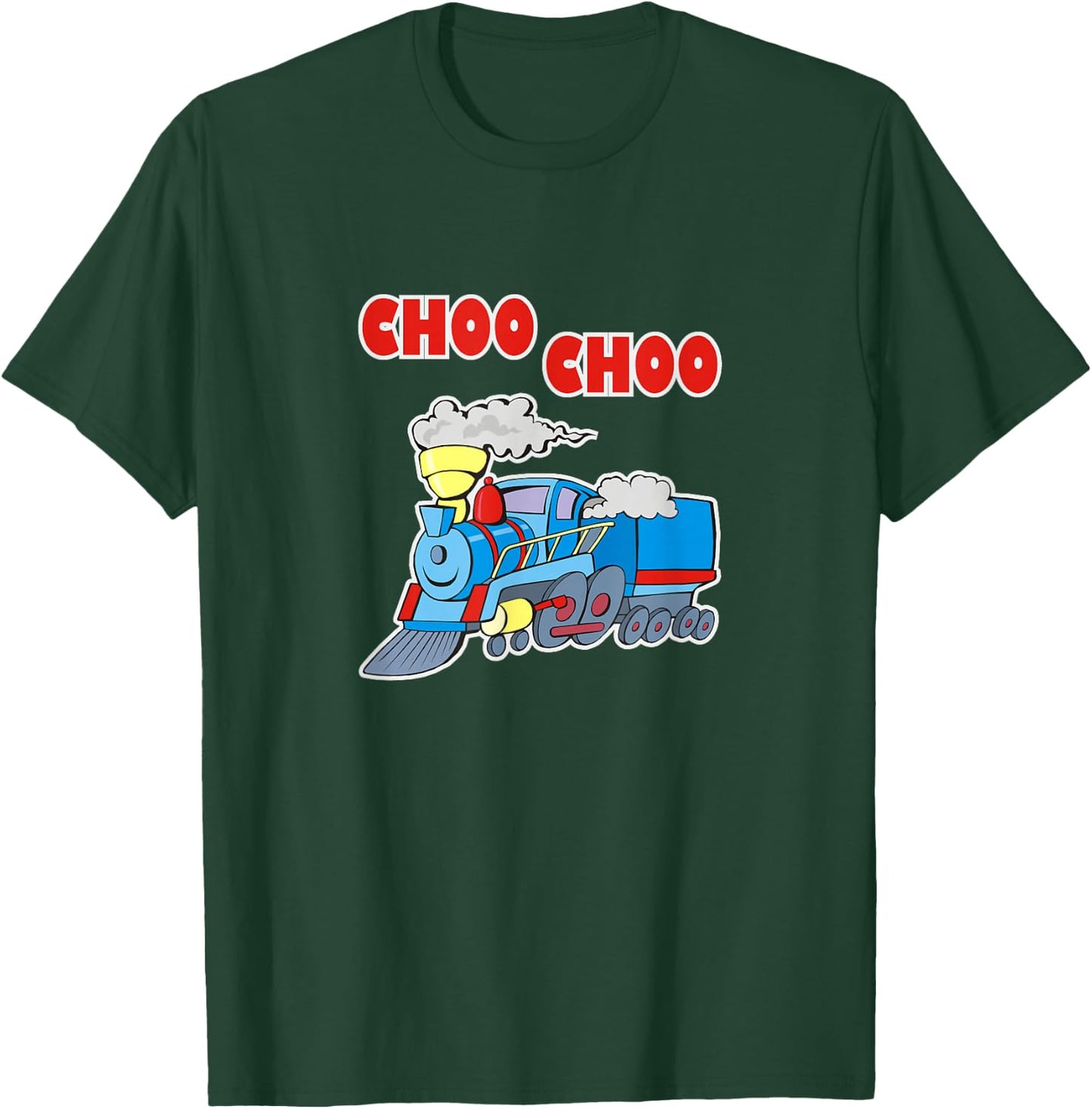 Train Choo Choo for Kids and Adults T-Shirt - T-Shirt | Forest